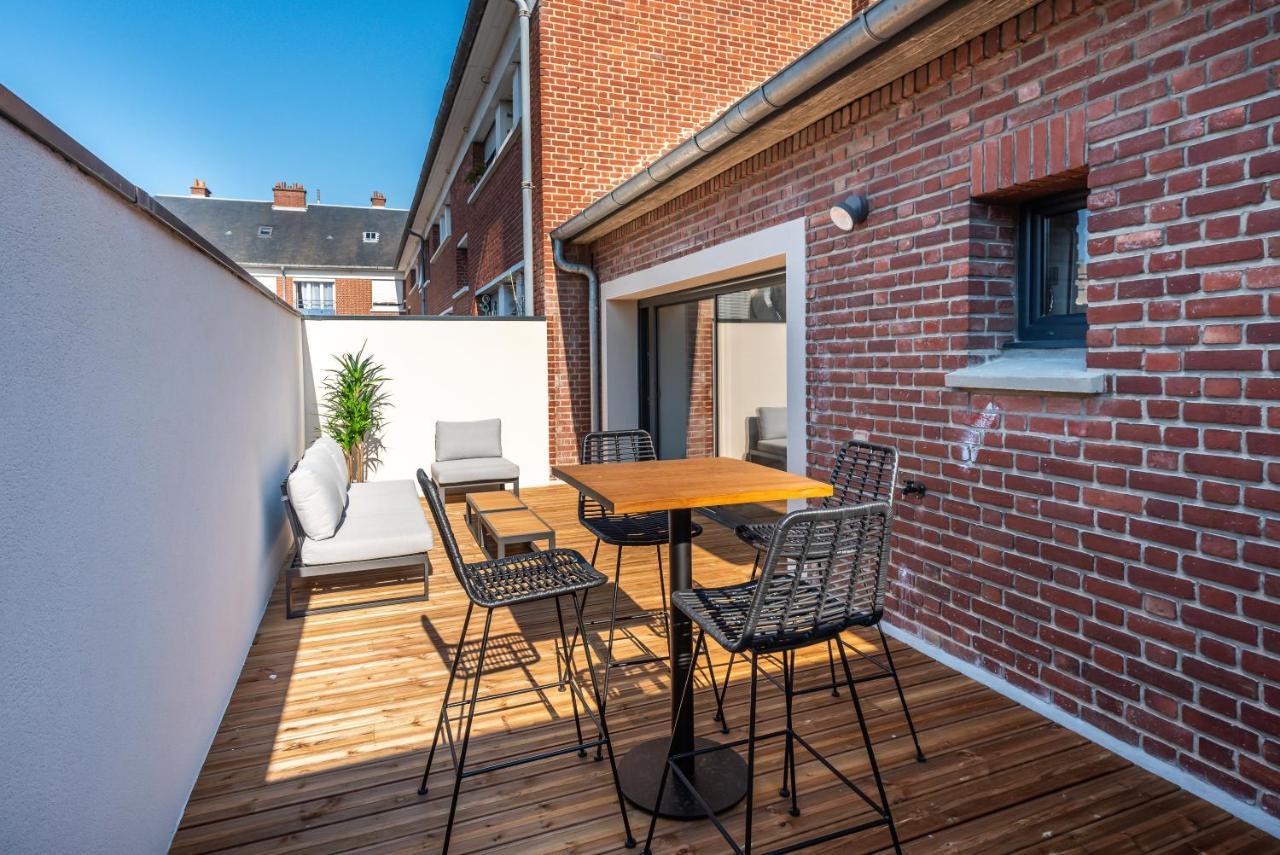 Downtown Rooftop - Centre Ville - Wifi - Terrasse - Netflix アミアン エクステリア 写真